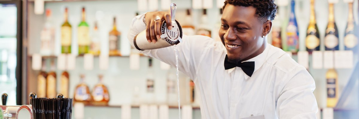 bartender at bar