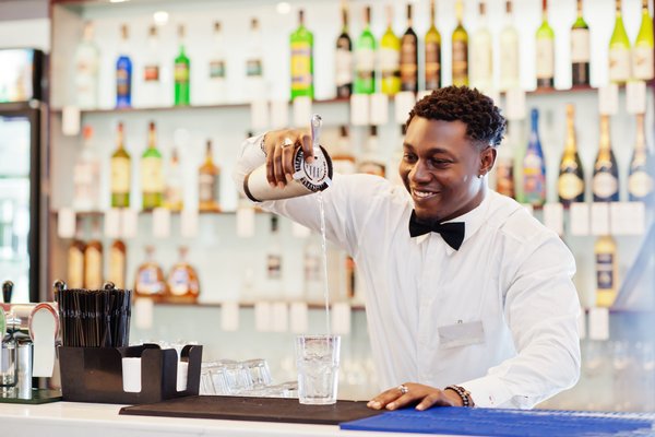 bartender at bar