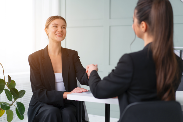 positive job interview